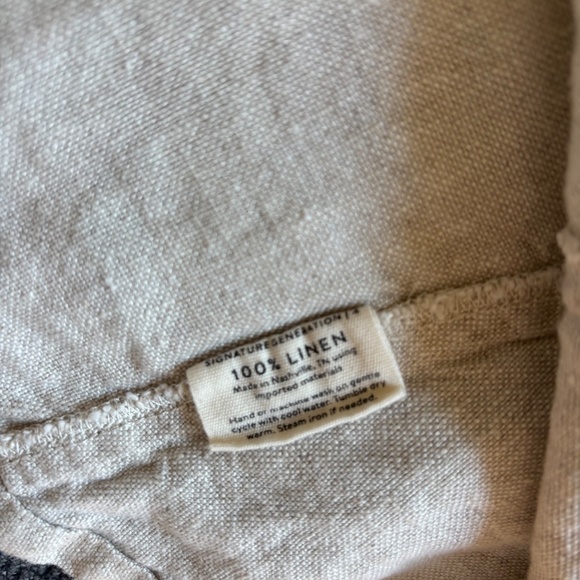 Elizabeth Suzann Parabola Top mid-weight linen - Picture 4 of 7